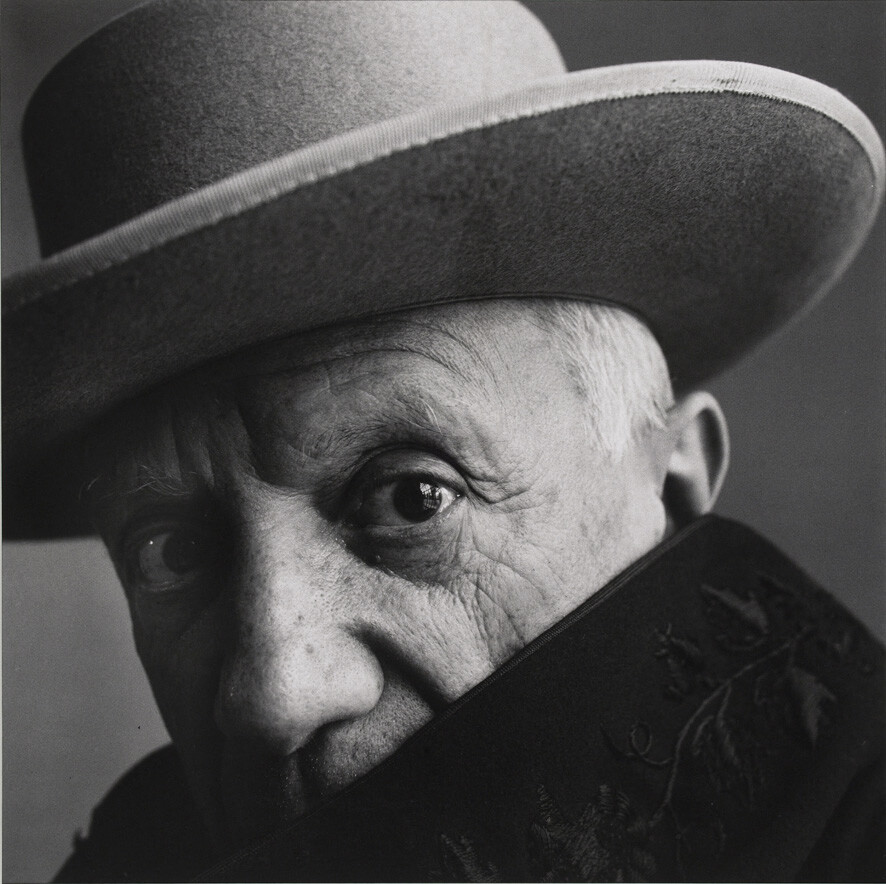 Irving Penn, Picasso (1 of 6), Cannes, 1957
Collection MEP, Paris 