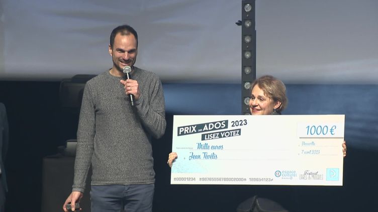 Jean Tévélis, lauréat 2023 du Prix des Ados (France 3 Normandie)