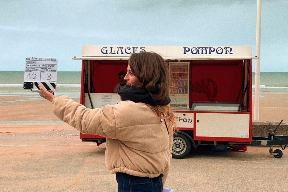 Les Glaces Pompon, le décor idéal du court-métrage.