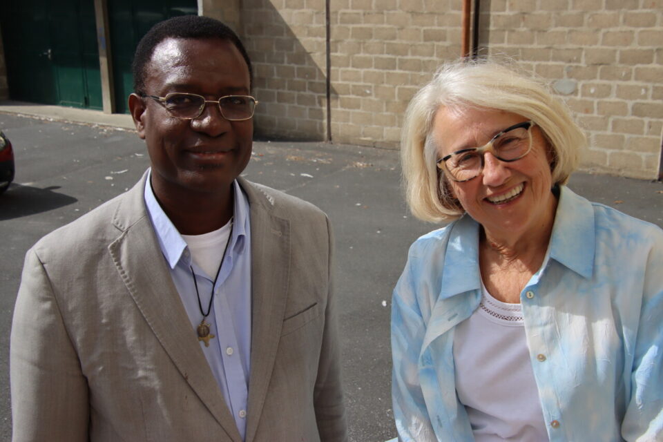 Jean-Parfair Cakpo et Sylvie Ancelot.?