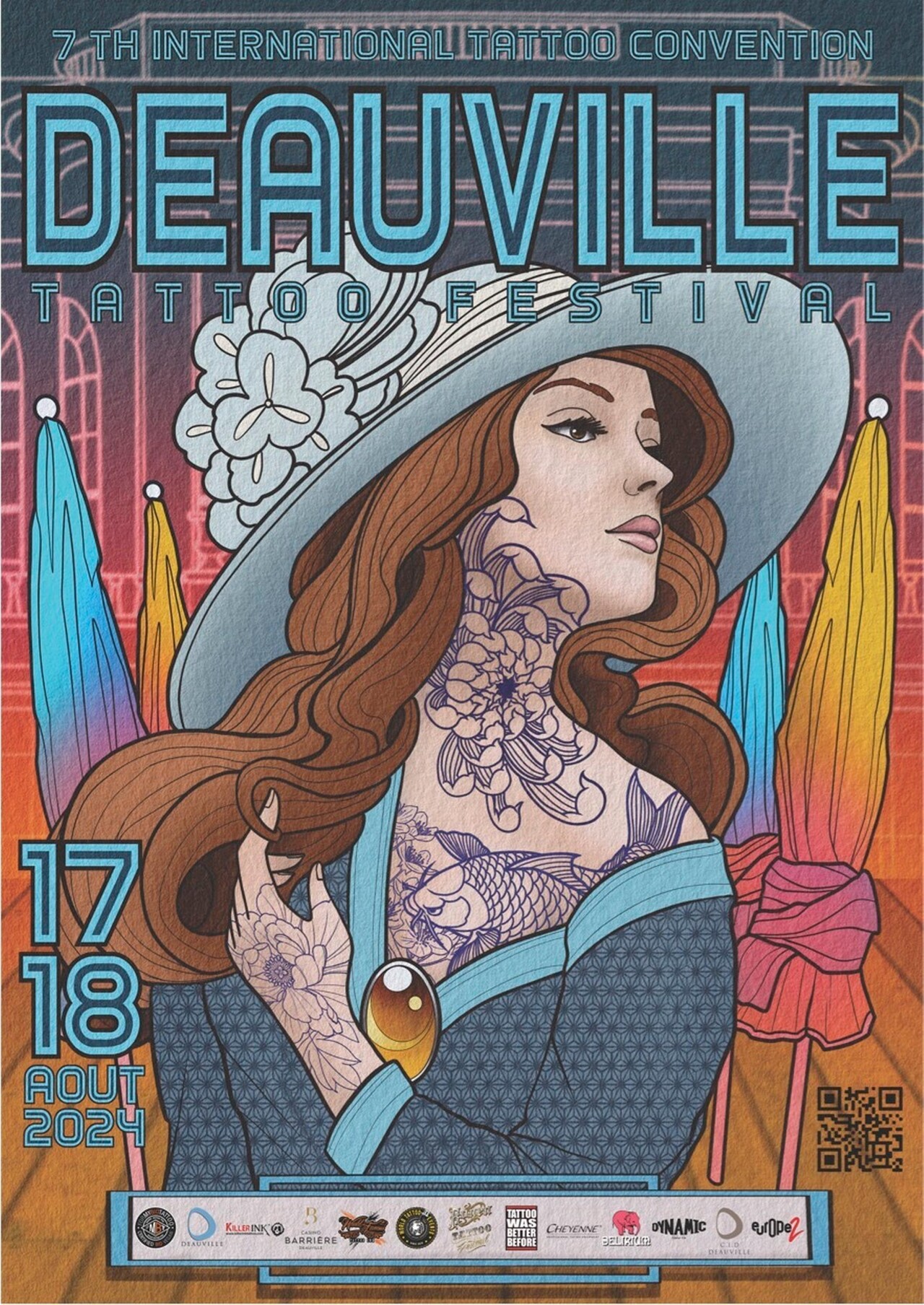 Le Deauville Tattoo Festival dévoile les dates et l'affiche de sa 7e édition