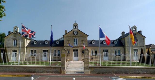 photo la mairie de ranville prévoit un programme très riche pour les commémorations autour du 80e anniversaire du débarquement en normandie. 