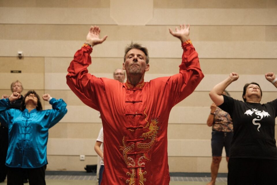 De multiples initiations ou démonstrations sont proposées au sein du festival de manga de Deauville, comme sur le dojo.