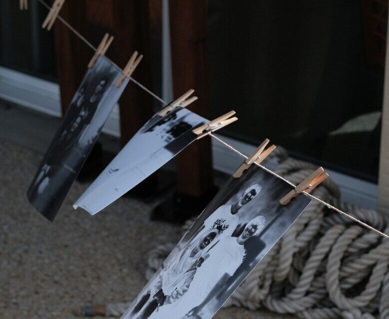 Place au séchage des tirages.