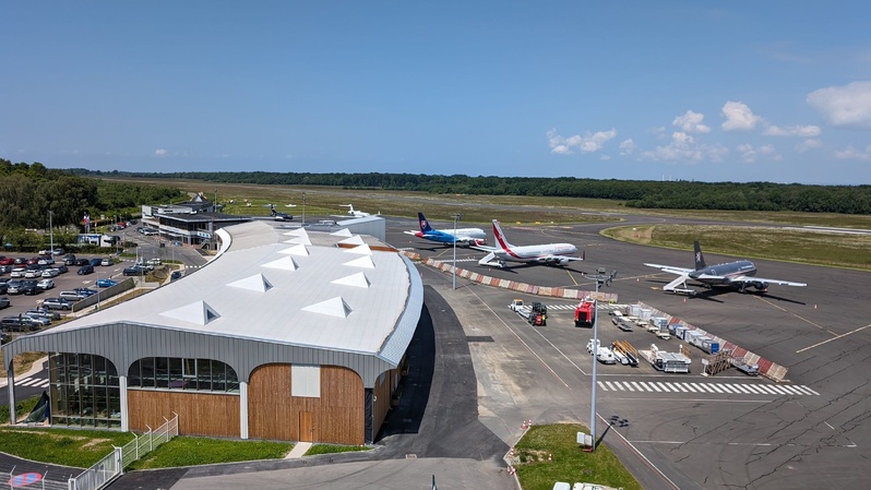 L’aéroport de Deauville-Normandie - Photo : Sealar L’aéroport de Deauville-Normandie - Photo : Sealar