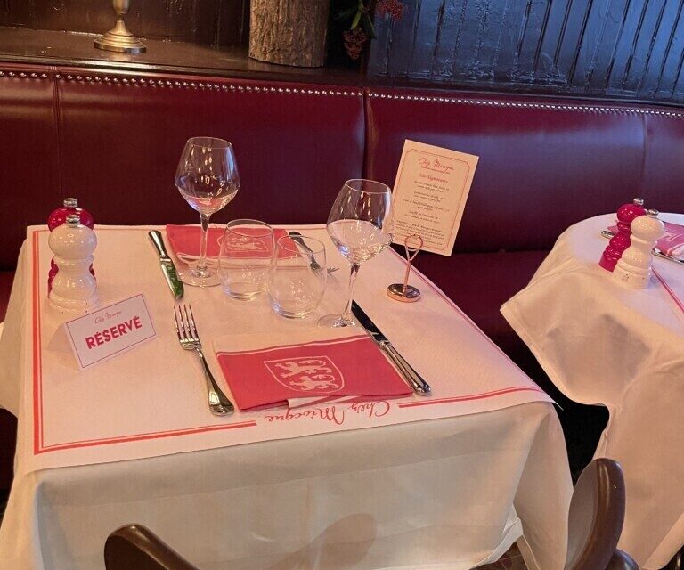 A table