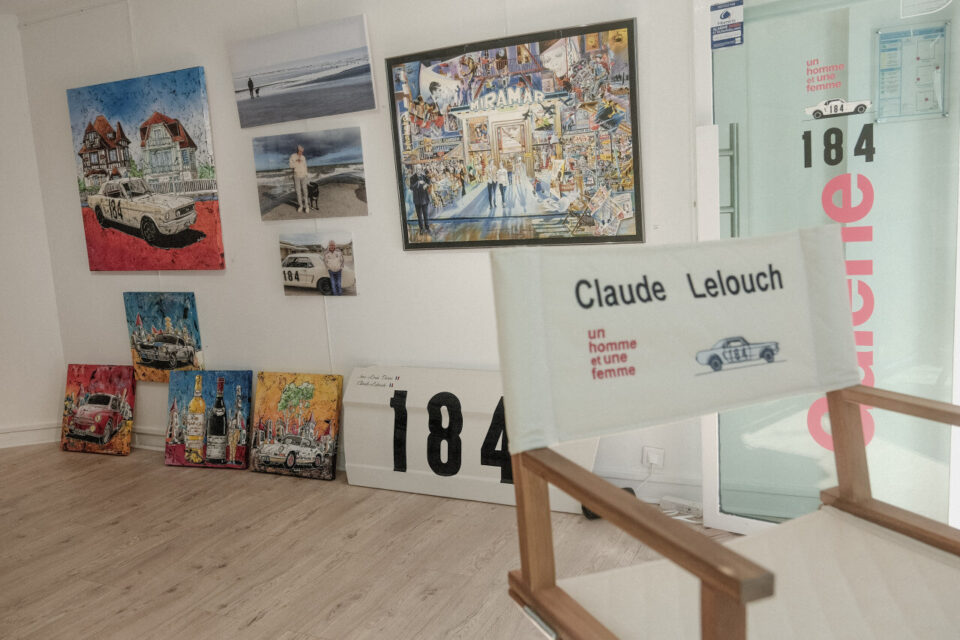 Pour célébrer les 60 ans du film Un homme et une femme de Claude Lelouch, une galerie éphémère a ouvert ses portes à deux pas du Normandy.