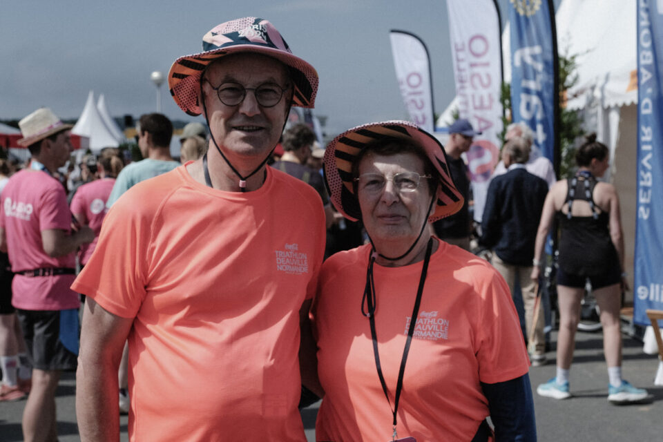 Bénévoles triathlon Deauville