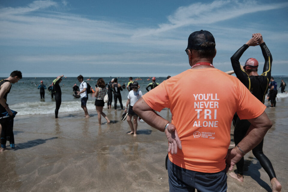 Bénévoles triathlon Deauville