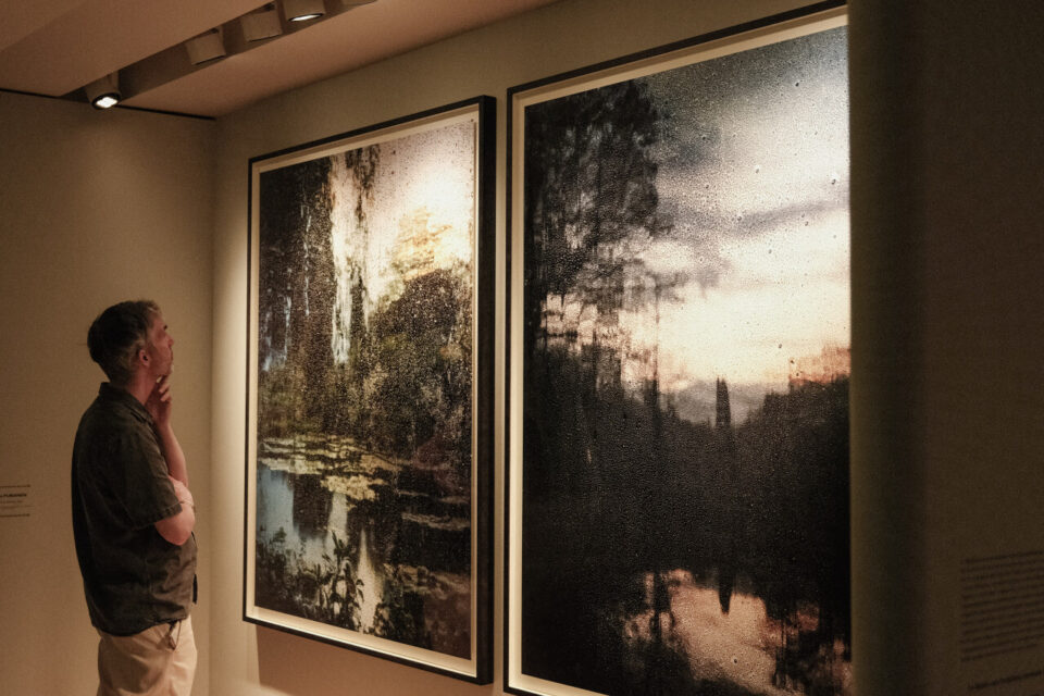 Giverny aura aussi inspiré Jorma Puranen qui est exposé aux Franciscaines, à Deauville.