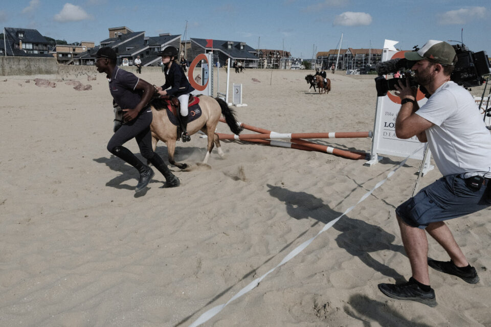 Tournage Au Galop Deauville