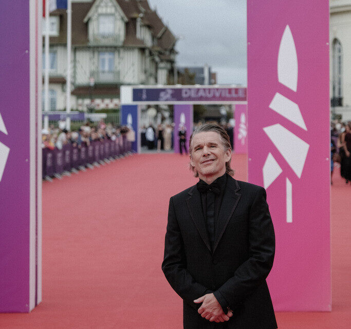 Ethan Hawke au festival du cinéma américain de Deauville.