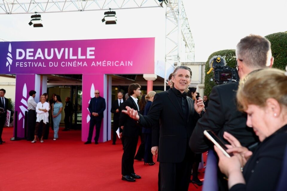 Ethan Hawke au festival du cinéma américain de Deauville.
