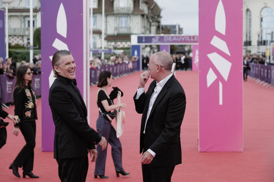 Ethan Hawke au festival du cinéma américain de Deauville.