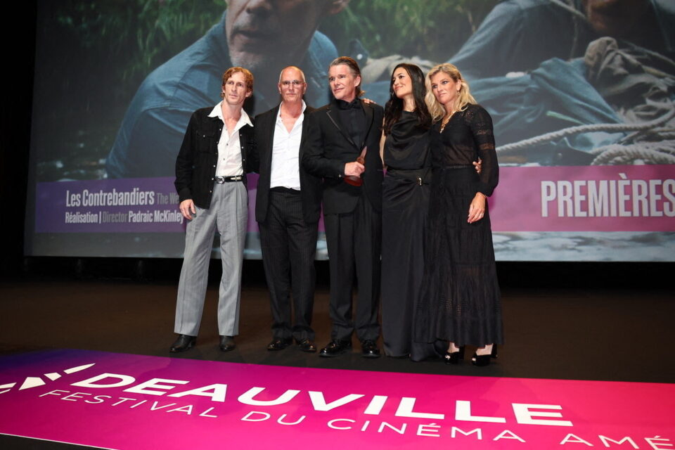 Ethan Hawke au festival du cinéma américain de Deauville.