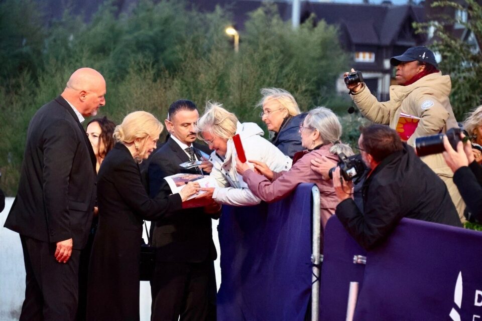 Faye Dunaway a reçu un Deauville Icon Award au Festival du cinéma américain.